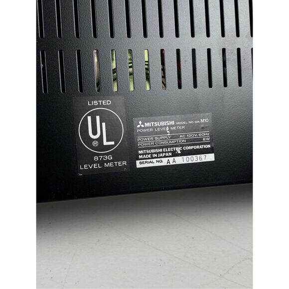 Vintage Mitsubishi DA-M10 Power Level Meter Made in Japan - Picture 5 of 15